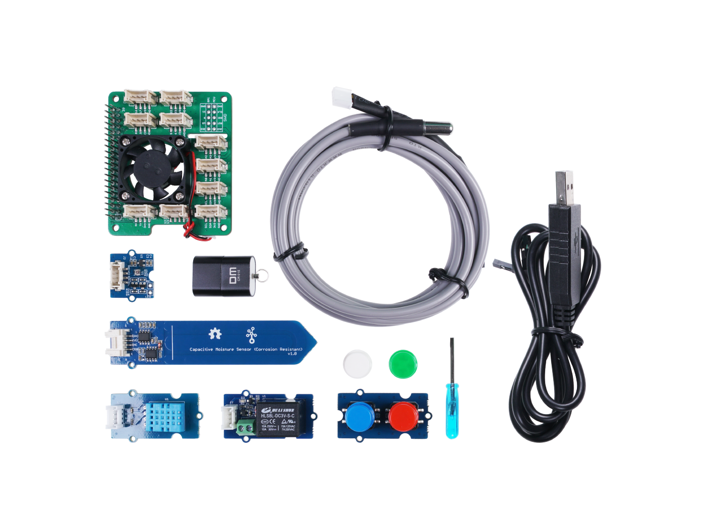 Grove Smart Agriculture Kit For Raspberry Pi 4 - Designed For Microsoft ...